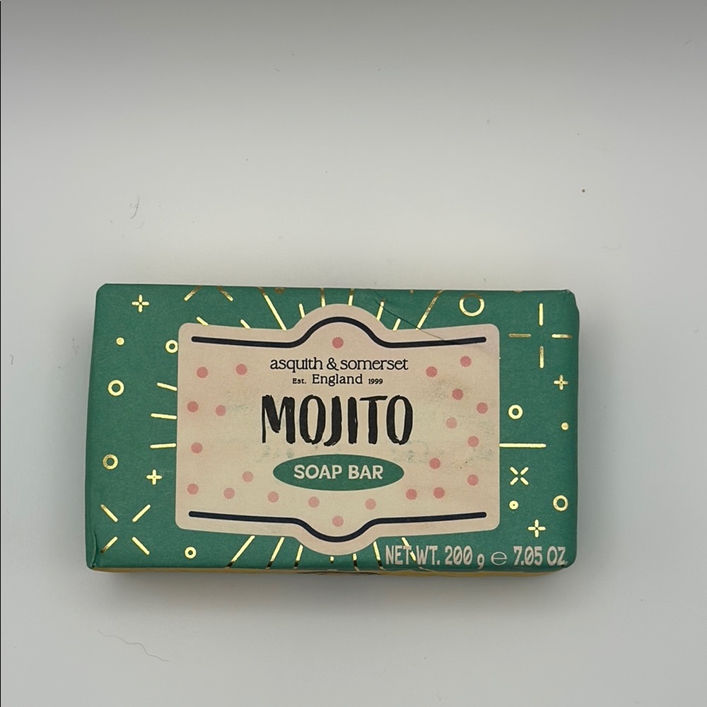 Green Mojito Soap Bar Refreshing Bath Essential